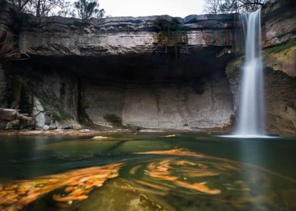 Ludlowville Waterfall near Ithaca, NY