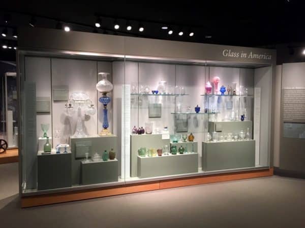 The 35 Centuries of Glass gallery at the Corning Museum of Glass