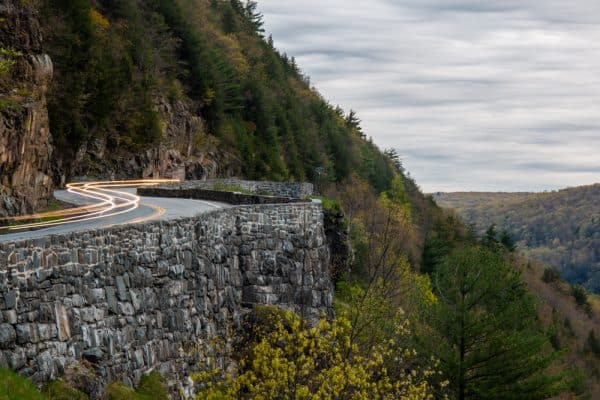 Driving the Hawks Nest is one of the top things to do in Port Jervis New York