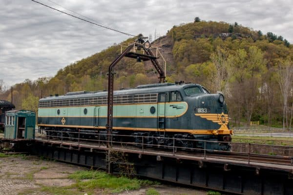 The Erie Railroad Turntable in Port Jervis, NY