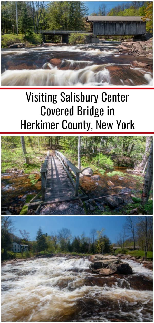 Visiting Salisbury Center Covered Bridge in Herkimer County, New York
