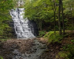 How to Get to Waverly Glen Falls in Tioga County, New York