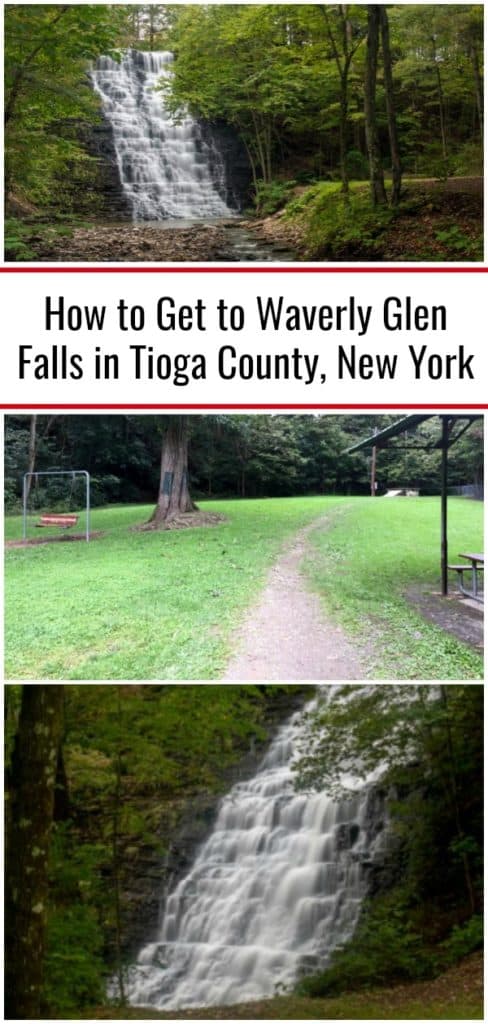 How to Get to Waverly Glen Falls in Tioga County, New York