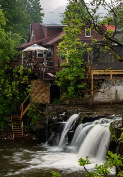 Waterfall in Woodstock New York