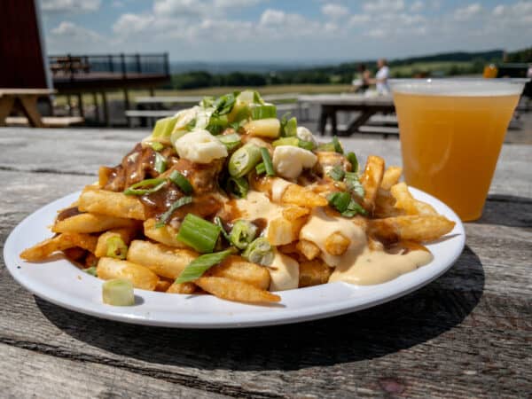 Food and beer from Heritage Hill Brewhouse in Syracuse NY