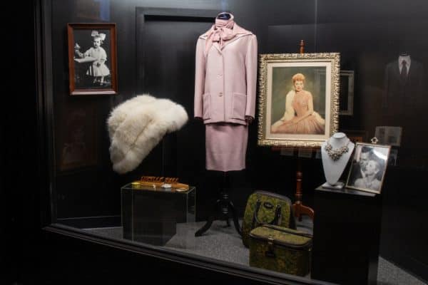 Lucille Ball clothing in the Lucy Desi Museum in Jamestown, NY