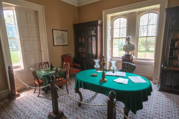 Martin Van Buren's office at Lindenwald in New York