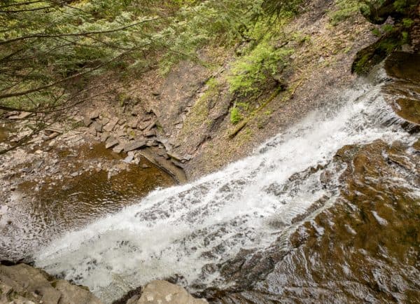 Waterfall in Plotterkill Nature Preserve