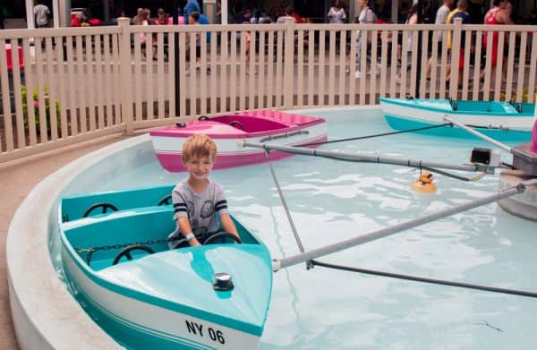 Kiddie Rides at Seabreeze near Rochester, New York