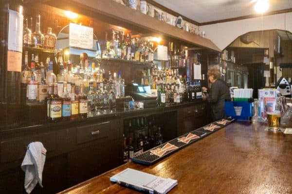 Inside Sharkey's Bar and Grill in Broome County NY