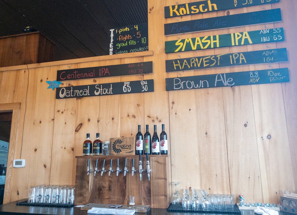 Checking out the Tasty Brews at TripEnd Brewing in Steuben County