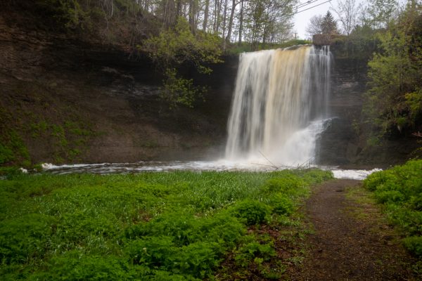 Wolcott Falls Park in upstate New York