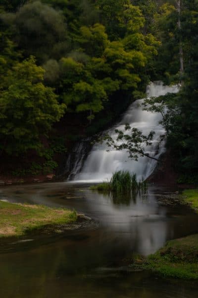 Holley Falls in Holley New York