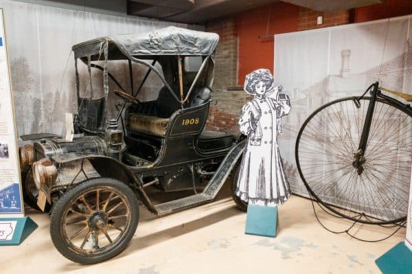 Antique Automobile at the Jell-O Museum in LeRoy NY