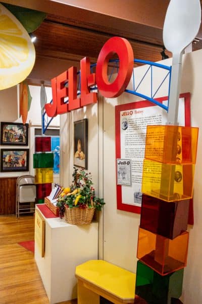 Inside the Jell-O Museum in Genesee County, NY