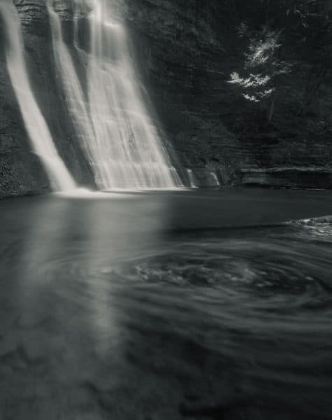 Upper Falls in New York's Stony Brook State Park