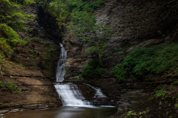 Deckertown Falls - A great Finger Lakes waterfall