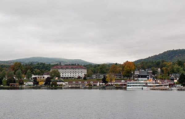 Lake George NY as seen from the Minne Ha Ha