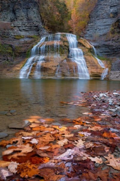 Finger Lakes waterfalls don't get much better than Enfield Falls in Treman State Park