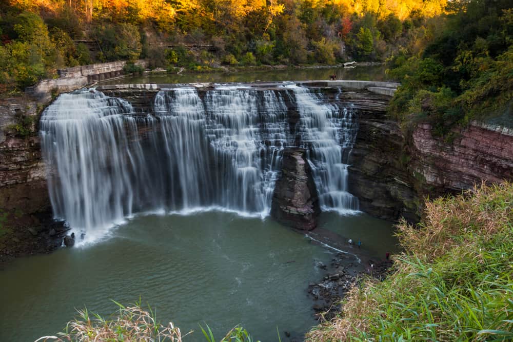 Lower Falls in Rochester NY