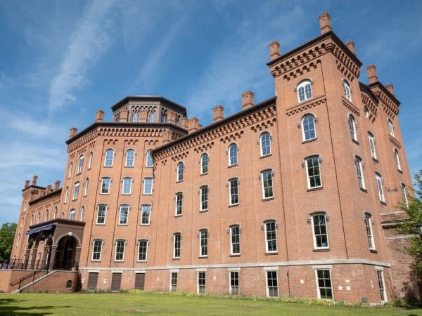 Cowles Hall at Elmira College in Chemung County, New York