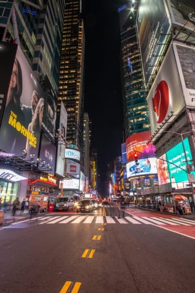 Times Square in New York City