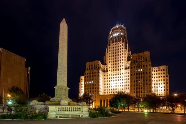 Buffalo from the Buffalo City Hall Observation Deck - New York