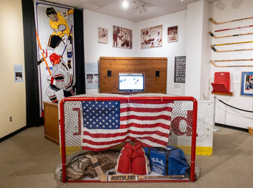 The Lake Placid Olympic Museum in New York