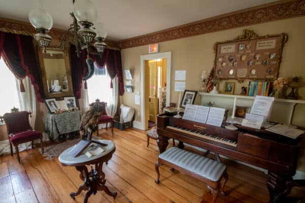 Front Parlor of the Matilda Joslyn Gage House near Syracuse New York