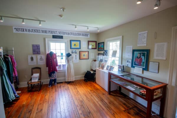 Native American room at the Matilda Joslyn Gage House in Fayetteville New York