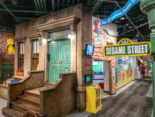 Sesame Street at the Strong Museum of Play in Rochester New York