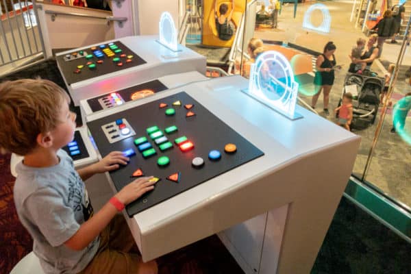 Child playing at the Strong Museum of Play in Rochester NY