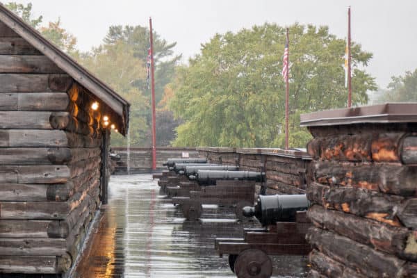 Fort William Henry in Lake George NY