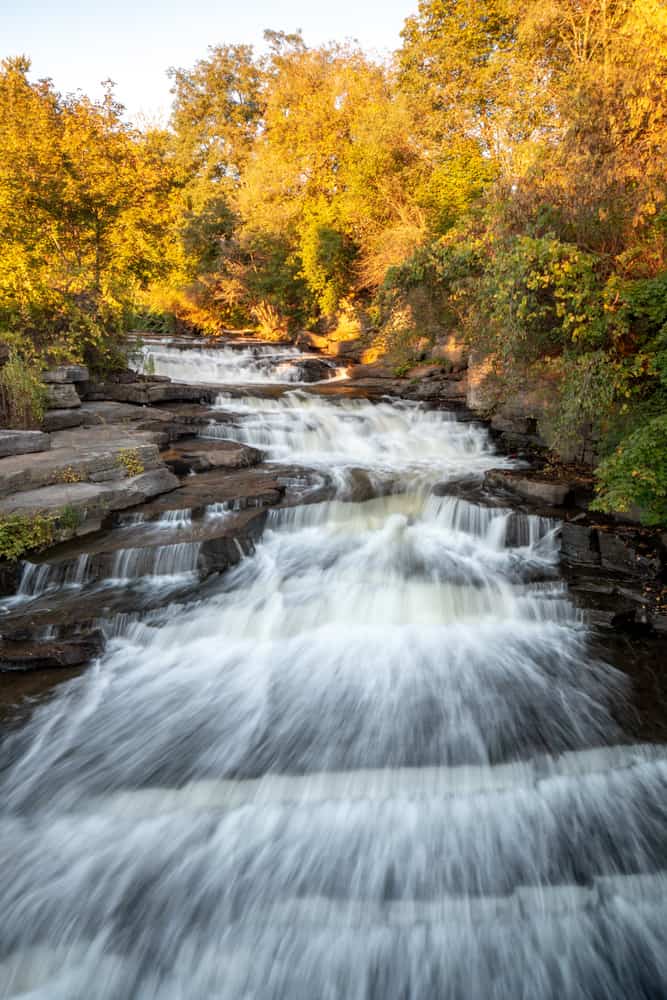 waterfalls near corning new york