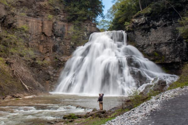 Delphi Falls in Madison County New York