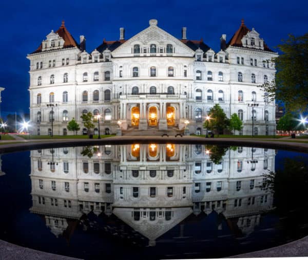 Puzzle of the New York Capitol in Albany