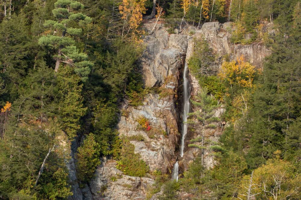 Roaring Brook Falls in the Adirondacks of New York