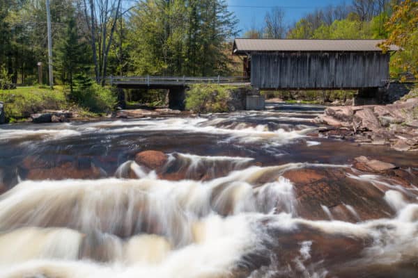 Puzzle of Salisbury Center Covered Bridge