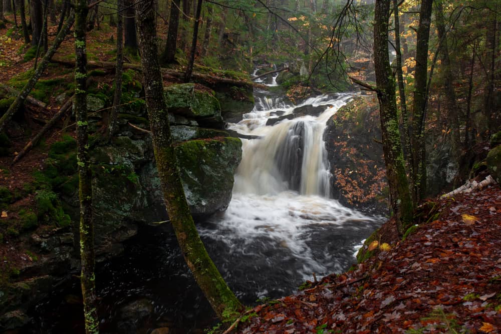 East Jimmy Creek Falls in the Adirondacks of New York