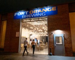 Sampling the Tasty Beers at Fort Orange Brewing in Albany