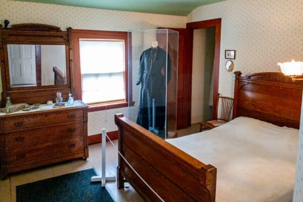 Susan B Anthony's bedroom in Rochester NY