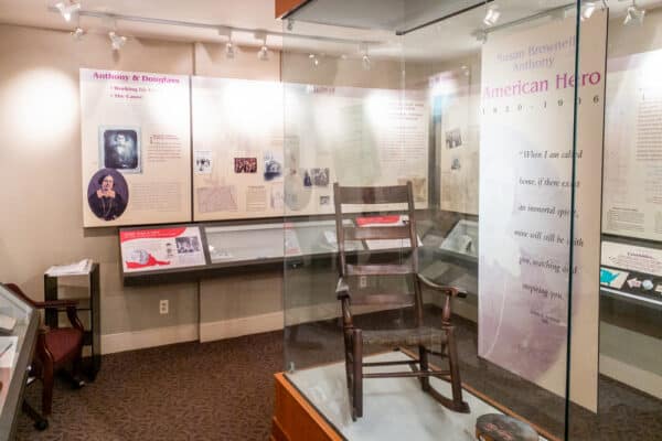 Museum at the Susan B Anthony House in Rochester New York