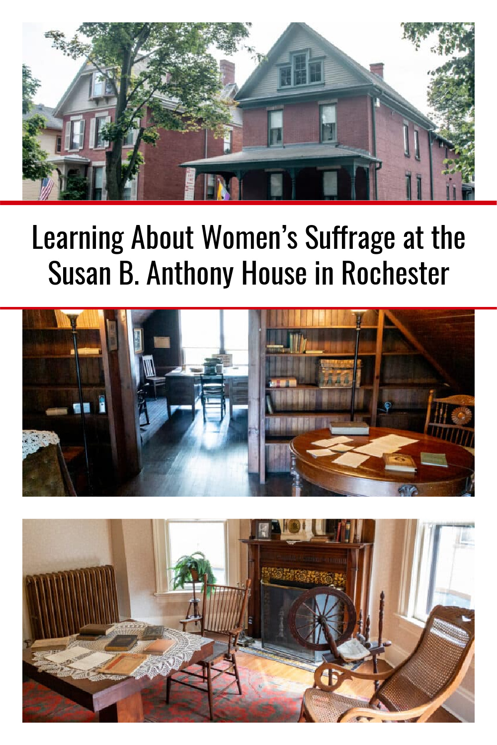 Learning About Women's Suffrage At The Susan B. Anthony House In ...