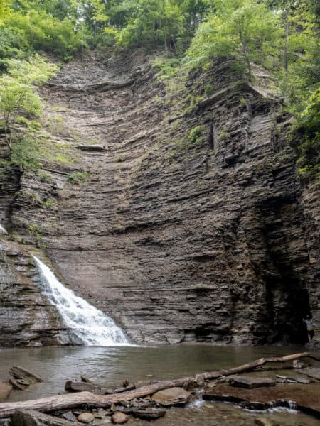 Devil's Bedroom in Grimes Glen in Naples NY