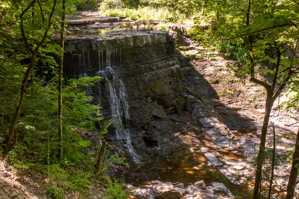 Yatesville Falls in Montgomery County New York