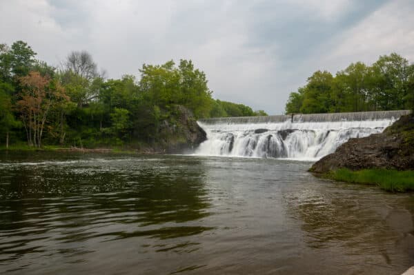 Pool in front of Stuyvesant Falls near Kinderhook New York