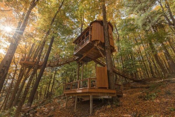 Chez' Tree Rest Treehouse on Airbnb in New York
