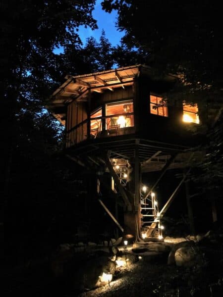 Magical Treehouse in the Adirondacks