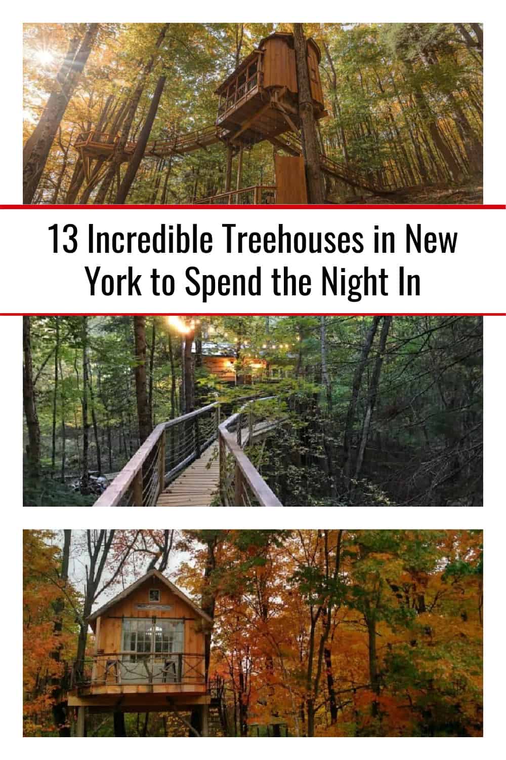 13 Incredible Treehouses in New York to Spend the Night In Uncovering