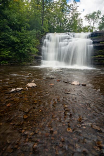 Pixley Falls on Lansing Kill in Boonville NY